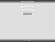 Tablet Screenshot of eastoncoach.com